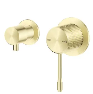 Mica Fluted Shower Mixer Diverter - Sideways by Bella Vista, a Shower Heads & Mixers for sale on Style Sourcebook