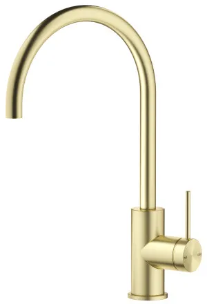 Mica Gooseneck Sink Mixer by Bella Vista, a Kitchen Taps & Mixers for sale on Style Sourcebook
