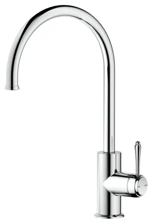 Mica Heritage Gooseneck Sink Mixer by Bella Vista, a Kitchen Taps & Mixers for sale on Style Sourcebook