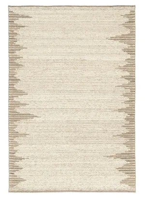 Selima Bordered Cream Rug by Miss Amara, a Contemporary Rugs for sale on Style Sourcebook
