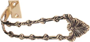 Ornate Curtain Sweep - Polished Brass by Tradco, a Door Hardware for sale on Style Sourcebook