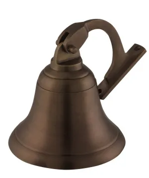 Large Ships Bell - Antique Brass by Tradco, a Door Hardware for sale on Style Sourcebook