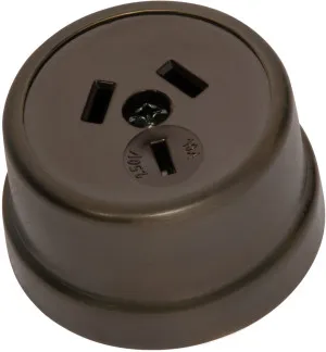 Traditional Socket - Antique Brass by Tradco, a Lighting Accessories for sale on Style Sourcebook
