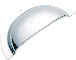 Classic Drawer Pull - Sheet Brass - Chrome Plated by Tradco, a Cabinet Hardware for sale on Style Sourcebook