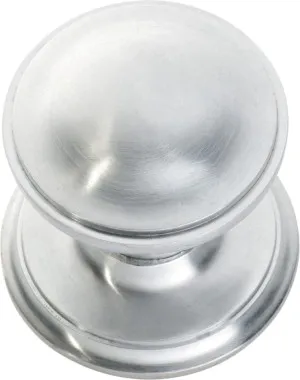 Classic Centre Door Knob - Satin Chrome by Tradco, a Door Hardware for sale on Style Sourcebook