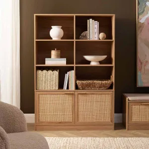 Noosa Rattan Large Bookcase - Natural - Mocka by Mocka., a Bookcases for sale on Style Sourcebook