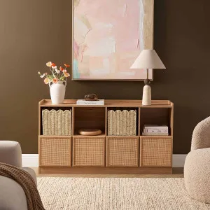 Noosa Rattan Cube Storage Bookcase  - Natural - Mocka by Mocka., a Bookcases for sale on Style Sourcebook