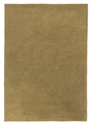 Flavia Dark Green Wool Directional Shag Rug by Miss Amara, a Shag Rugs for sale on Style Sourcebook
