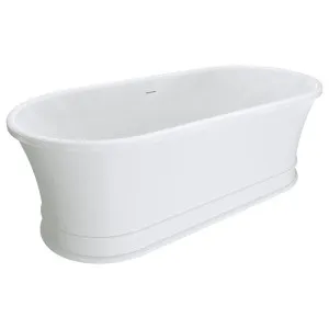 Lillian Freestanding Solid Surface and Acrylic Bath, 1700mm by Fienza, a Solid Surfaces for sale on Style Sourcebook