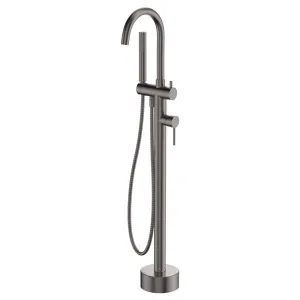 Empire Slim Cold Start Basin Mixer, Gun Metal by Fienza, a Bathroom Taps & Mixers for sale on Style Sourcebook