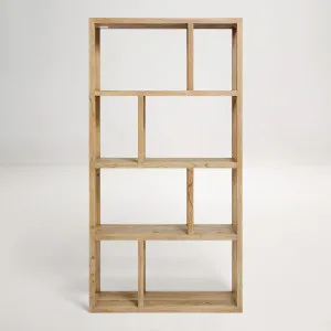 Montana Tall Bookshelf, Natural Elm, by Lounge Lovers by Lounge Lovers, a Wall Shelves & Hooks for sale on Style Sourcebook