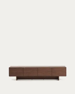 Norlen 4-door TV stand in walnut veneer FSC Mix Credit 200 x 46 cm by null, a Entertainment Units & TV Stands for sale on Style Sourcebook