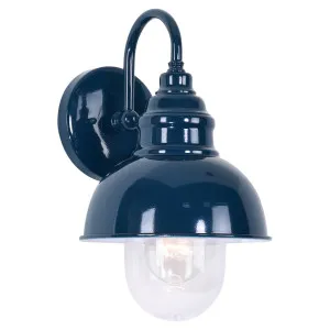 Parkway Small Outdoor Wall Light, French Blue by Lighting Inspirations, a null for sale on Style Sourcebook