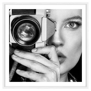 Elle Framed Print in 118 x 118cm by OZ Design, a Prints for sale on Style Sourcebook