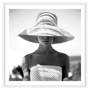 Sweet Mia Framed Print in 84 x 84cm by OZ Design, a Prints for sale on Style Sourcebook