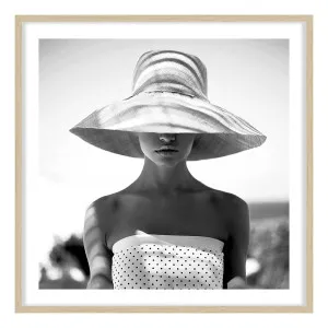 Sweet Mia Framed Print in 103 x 103cm by OZ Design, a Prints for sale on Style Sourcebook