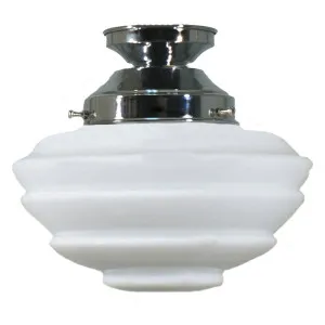 Cannes Opal Matte Batten Fix, Chrome by Lighting Inspirations, a null for sale on Style Sourcebook