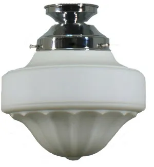 Derby 9'' Opal Matte Batten Fix, Chrome by Lighting Inspirations, a null for sale on Style Sourcebook