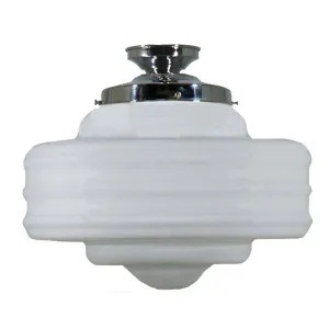 Detroit 14'' Opal Matte Batten Fix, Chrome by Lighting Inspirations, a null for sale on Style Sourcebook