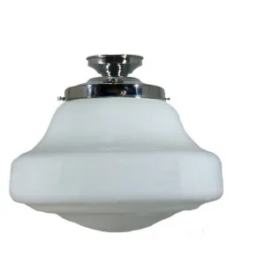 Lincoln Opal Matte Batten Fix, Chrome by Lighting Inspirations, a null for sale on Style Sourcebook