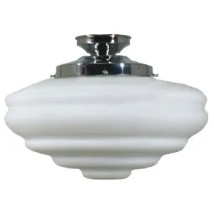 Chateau Opal Matte Batten Fix, Chrome by Lighting Inspirations, a null for sale on Style Sourcebook
