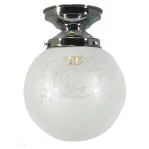 Sheffield 6'' Batten Fix, Chrome by Lighting Inspirations, a null for sale on Style Sourcebook