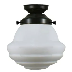 Parkville 9'' Opal Matte Batten Fix, Patina by Lighting Inspirations, a null for sale on Style Sourcebook