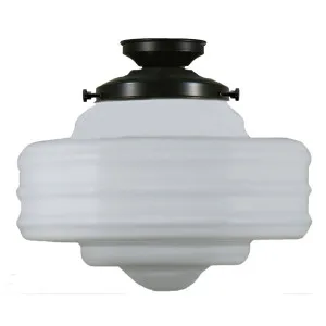 Detroit 14'' Opal Matte Batten Fix, Patina by Lighting Inspirations, a null for sale on Style Sourcebook