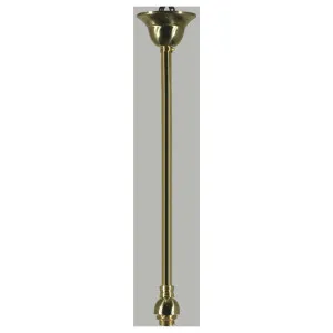 Rod Set 3/4" x 1m (2pc), Polished Brass by Lighting Inspirations, a null for sale on Style Sourcebook