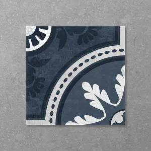 Antica Della Navy (Matt) 200x200 by Sanctuary Makers, a Encaustic Tiles for sale on Style Sourcebook