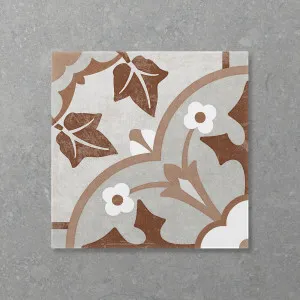Antica Ivy Brick Mist (Matt) 200x200 by Sanctuary Makers, a Encaustic Tiles for sale on Style Sourcebook
