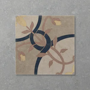 Antica Lush Navy Clay (Matt) 200x200 by Sanctuary Makers, a Encaustic Tiles for sale on Style Sourcebook
