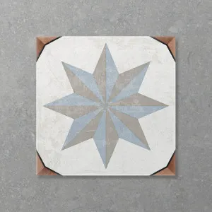 Antica Marina Terra Gullwing (Matt) 200x200 by Sanctuary Makers, a Encaustic Tiles for sale on Style Sourcebook