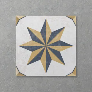 Antica Marina Panama Sahara (Matt) 200x200 by Sanctuary Makers, a Encaustic Tiles for sale on Style Sourcebook