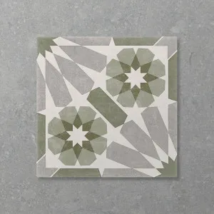 Antica Rush Tundra Bone (Matt) 200x200 by Sanctuary Makers, a Encaustic Tiles for sale on Style Sourcebook