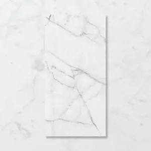 Aphrodite Statuario Tide (Matt) 300x600 by Sanctuary Makers, a Stone Look Tiles for sale on Style Sourcebook