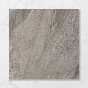 Pietra Adonis Cocoa (Satin) 600x600 by Sanctuary Makers, a Stone Look Tiles for sale on Style Sourcebook