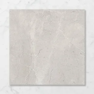 Pietra Rhodes Ice Grey (Matt) 600x600 by Sanctuary Makers, a Stone Look Tiles for sale on Style Sourcebook