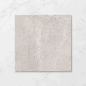 Pietra Rhodes Ice Grey (Satin) 300x600 by Sanctuary Makers, a Stone Look Tiles for sale on Style Sourcebook