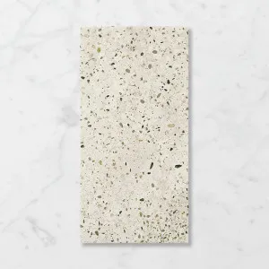 Terra Drift Green Olive (Matt) 300x600 by Sanctuary Makers, a Terrazzo Look Tiles for sale on Style Sourcebook