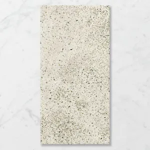 Terra Drift Green Olive (Matt) 1200x600 by Sanctuary Makers, a Terrazzo Look Tiles for sale on Style Sourcebook