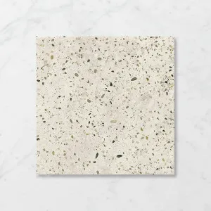 Terra Drift Green Olive (Satin) 450x450 by Sanctuary Makers, a Terrazzo Look Tiles for sale on Style Sourcebook