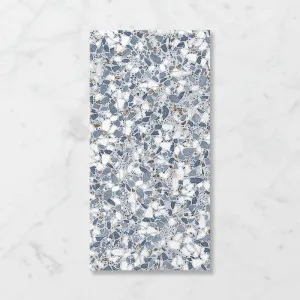 Terra Foray Blue Heaven (Satin) 300x600 by Sanctuary Makers, a Terrazzo Look Tiles for sale on Style Sourcebook