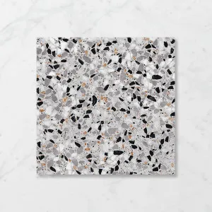 Terra Foray Cosmic Grey (Matt) 450x450 by Sanctuary Makers, a Terrazzo Look Tiles for sale on Style Sourcebook