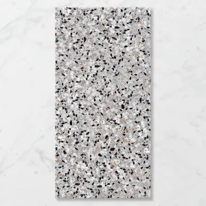 Terra Foray Cosmic Grey (Satin) 1200x600 by Sanctuary Makers, a Terrazzo Look Tiles for sale on Style Sourcebook