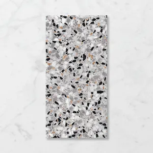 Terra Foray Cosmic Grey (Satin) 300x600 by Sanctuary Makers, a Terrazzo Look Tiles for sale on Style Sourcebook