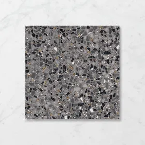 Terra Foray Ebony Espresso (Matt) 450x450 by Sanctuary Makers, a Terrazzo Look Tiles for sale on Style Sourcebook