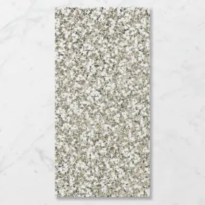 Terra Foray Olive Dream (Matt) 1200x600 by Sanctuary Makers, a Terrazzo Look Tiles for sale on Style Sourcebook