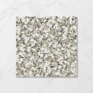 Terra Foray Olive Dream (Satin) 450x450 by Sanctuary Makers, a Terrazzo Look Tiles for sale on Style Sourcebook