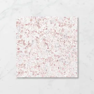 Terra Foray Strawberry Swirl (Satin) 450x450 by Sanctuary Makers, a Terrazzo Look Tiles for sale on Style Sourcebook